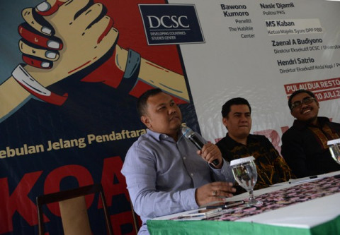 Pengamat komunikasi politik Universitas Paramadina Hendri Satrio