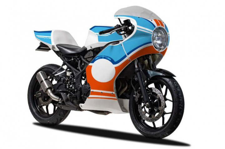 Gaya Sporty Jadul Cafe Racer Yamaha R25