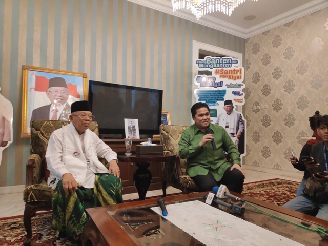 Ma'ruf Amin Janjikan Kejutan di Awal 2019