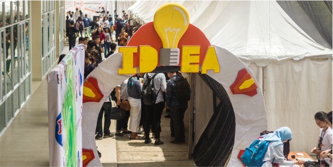 Mahasiswa TI UNPAR Pamerkan Produk Inovasi pada IDEA 2018