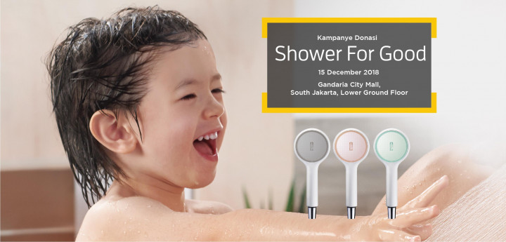 GENIE, Nikmati Pengalaman Mandi yang Nyaman Sambil Berdonasi