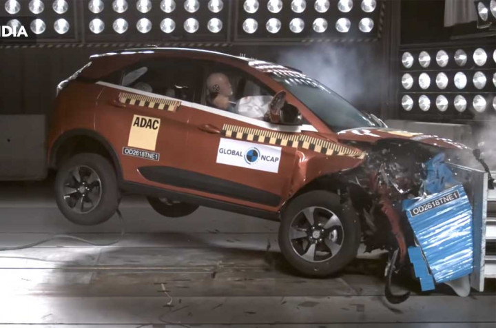 Tata Nexon, Mobil India Pertama dengan Rating Aman Tertinggi
