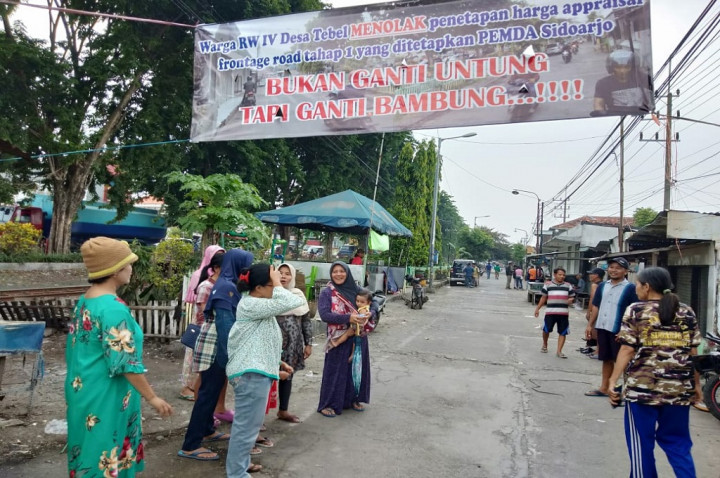 Warga Tolak Ganti Rugi Lahan Bangun Jalur Lambat