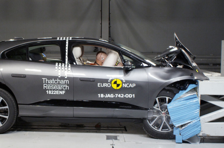 Jaguar I-Pace Sandang Bintang Lima dari EURO NCAP