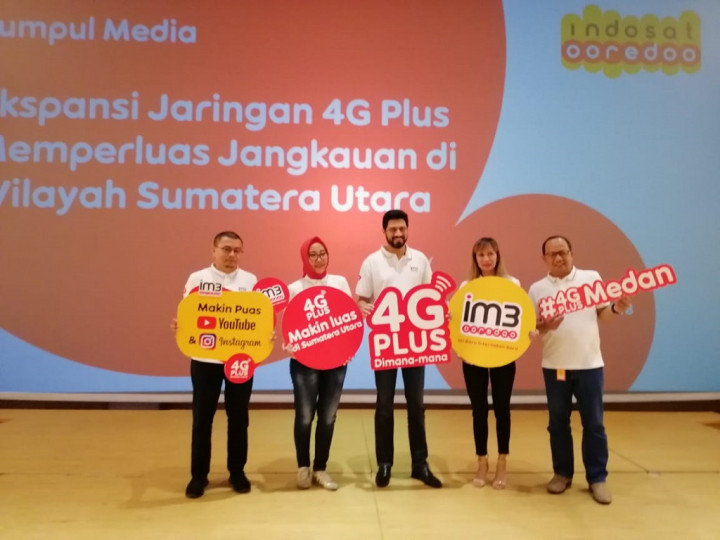 Indosat Pasang Jaringan 4G Plus ke Medan