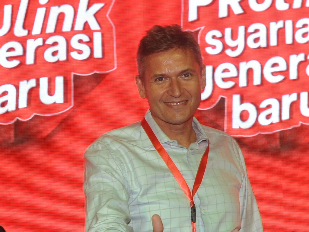 President Director Prudential Indonesia Jens Reisch. Foto: Antara/Audy Alwi.