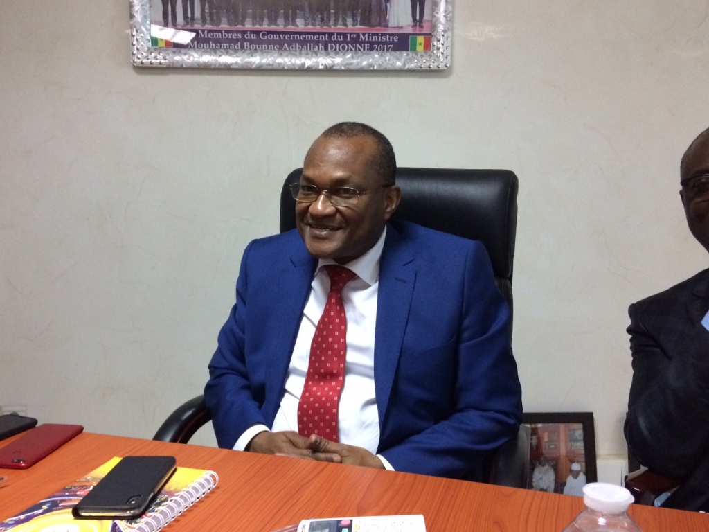 Menteri Muda Jaringan Perkeretaapian Nasional Senegal Abdodu Ndane Sall. Foto: Medcom.id/Renatha Swasty.