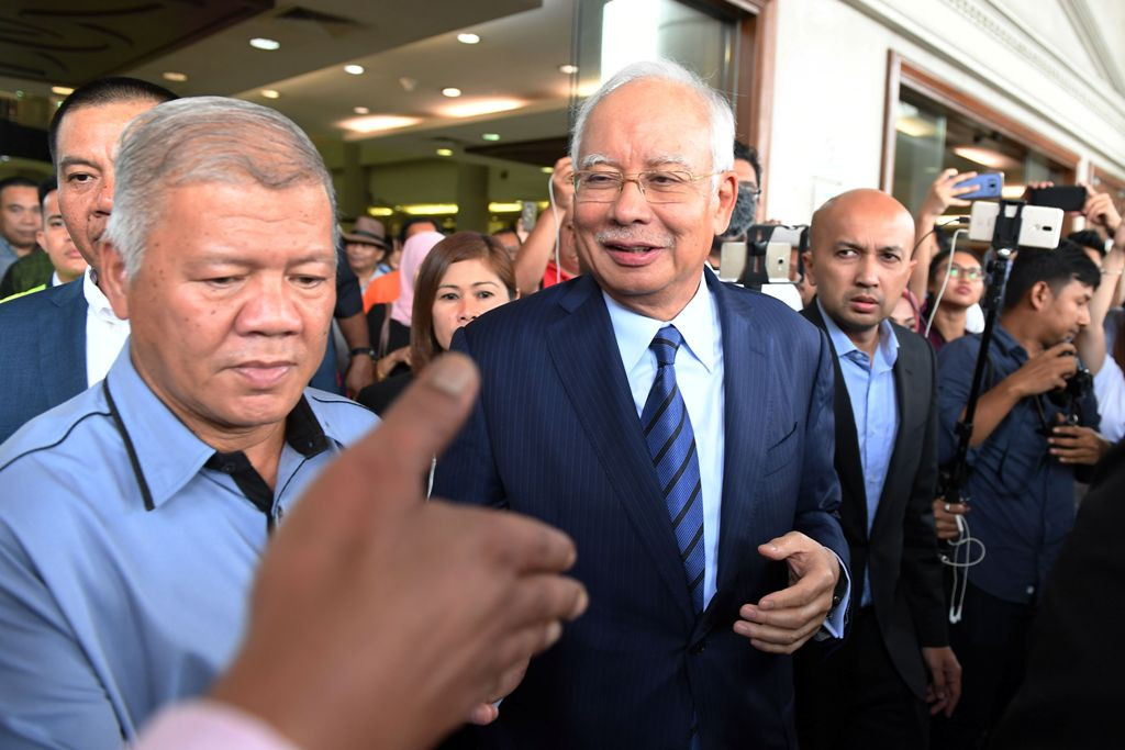 Mantan PM Malaysia Najib Razak. (Foto: AFP)
