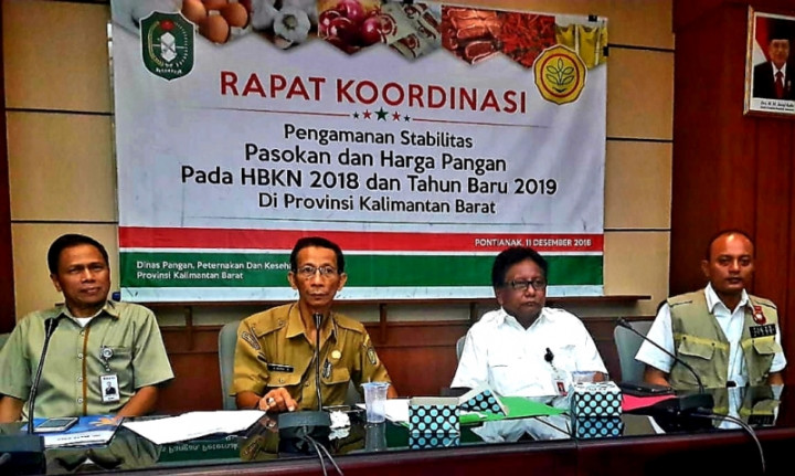 Pasokan Cukup dan Harga Pangan Stabil di Kalbar