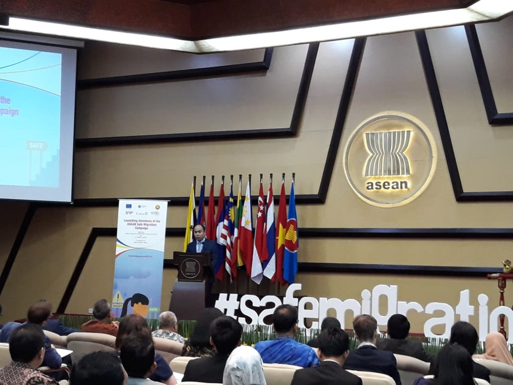 Wakil Sekretaris Jenderal ASEAN untuk Komunitas Sosial Budaya ASEAN, Kung Phoak. (Foto: Marcheilla/Medcom)