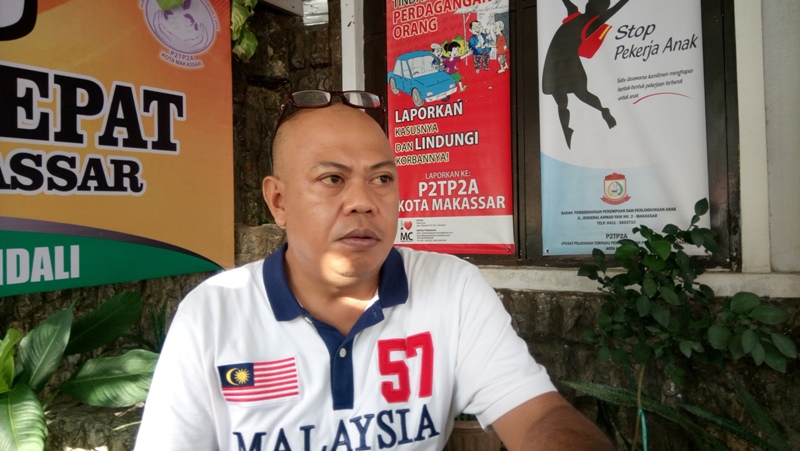 Makmur, Koordinator Tim Reaksi Cepat P2TP2A Makassar