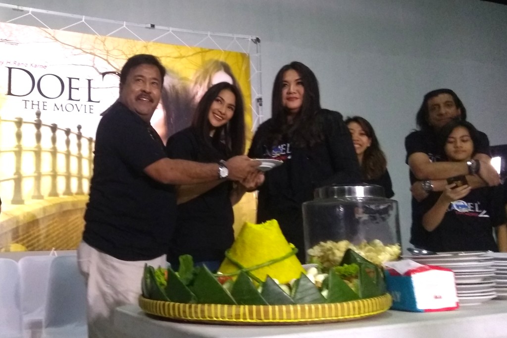 Jumpa pers syuting film Si Doel 2 (Foto: Medcom/Purba)