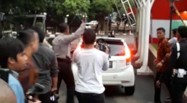 Ketua PN Semarang Tabrak Wartawan Usai Dipanggil KPK