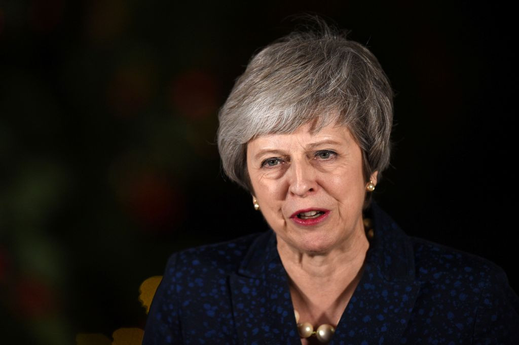 PM Inggris Theresa May. (Foto: AFP)