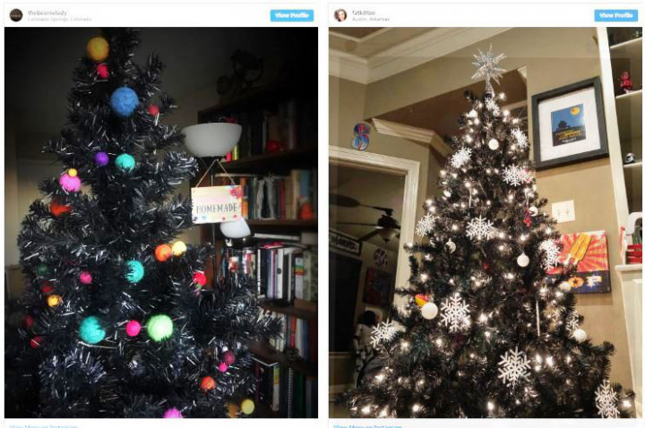 Trend Natal 2018: #BlackChristmasTree