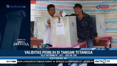 Validitas Pemilih di Tangan Tetangga
