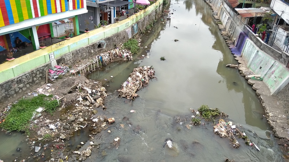  Sampah  Masih Menghantui Sungai  di  Yogyakarta