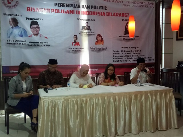 Komnas Perempuan: Islam Tak Menganjurkan Poligami