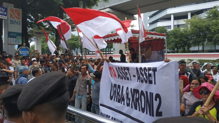 Orde Baru Dituntut Kembalikan Aset Rp4,4 Triliun