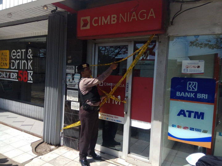 ATM CIMB Niaga di Depok Dibobol