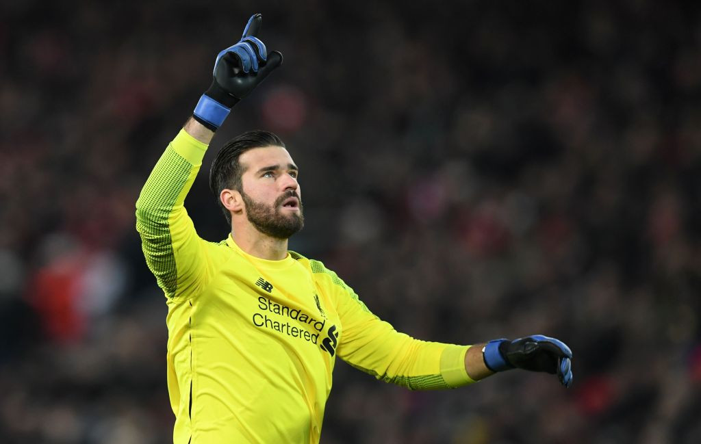 Alisson Becker, penjaga gawang Timnas Brasil