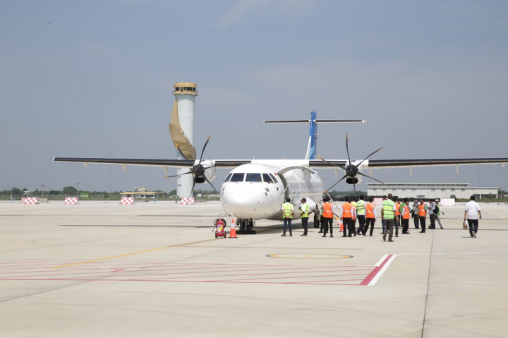 Garuda Indonesia Resmi Buka Penerbangan dari Bandara Kertajati