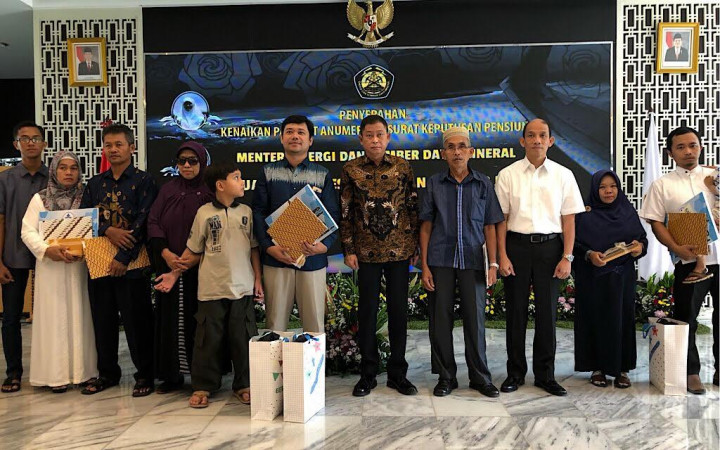 KESDM Beri Penghormatan Tiga Pegawai Korban Lion Air