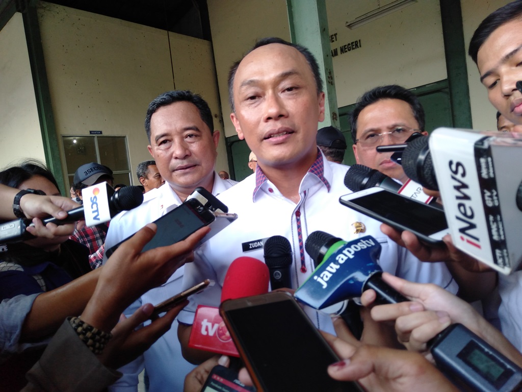 Direktur Jenderal Dukcapil Zudan Arif Fakrulloh. Foto: Medcom.id/Sunnaholomi Halakrispen.