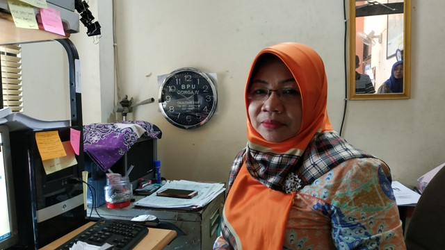 Kepala Satuan Pelayanan Kelurahan Cililitan Halimah/Medcom.id/Ilham Pratama