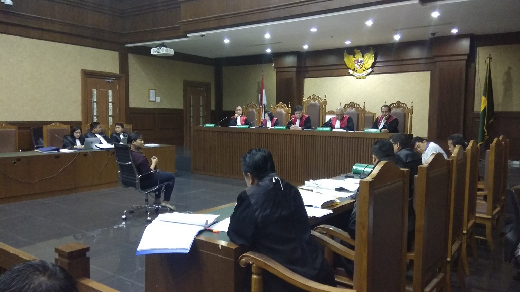 Duty Executive PT Indonesia AirAsia Yulia Shintawati alias Shinta - Medcom.id/Fachri Audhia Hafiez.  