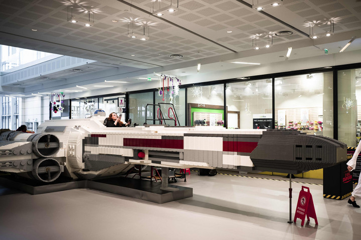 Kerennya Star Wars X-Wing dari Lego