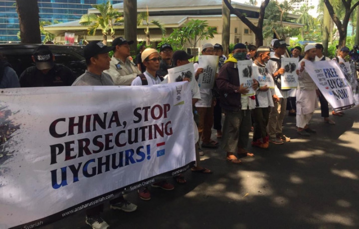 Protes Kondisi Uighur, Kedubes Tiongkok Didemo