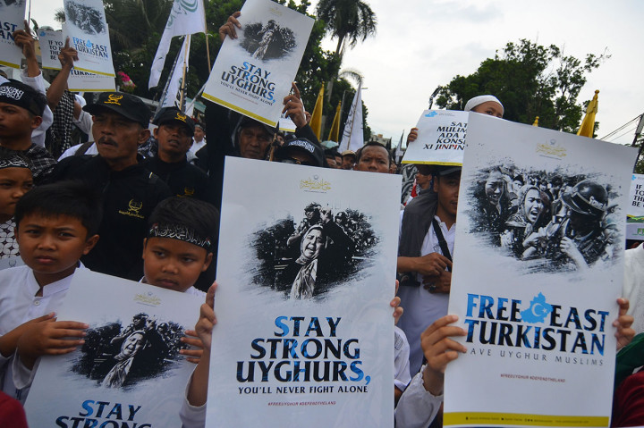 Aksi Bela Uighur Digelar di Berbagai Wilayah