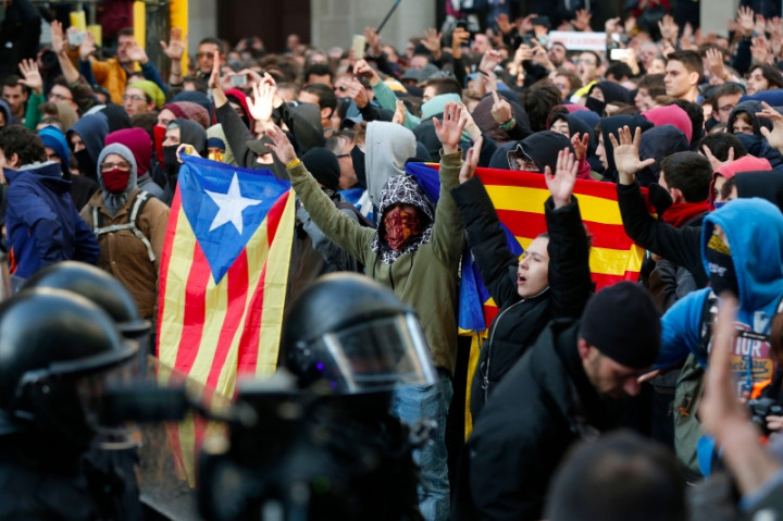 Kunjungan PM Spanyol Ditolak Warga Catalonia