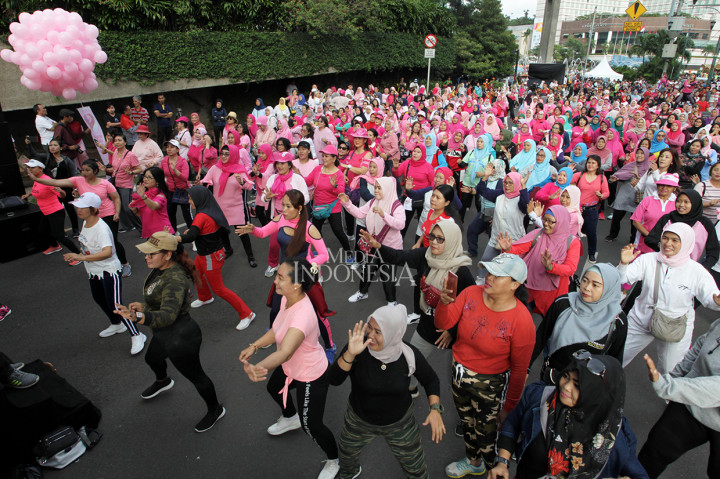 Kemeriahan Acara Peluk Ibu Satu Indonesia di Jakarta