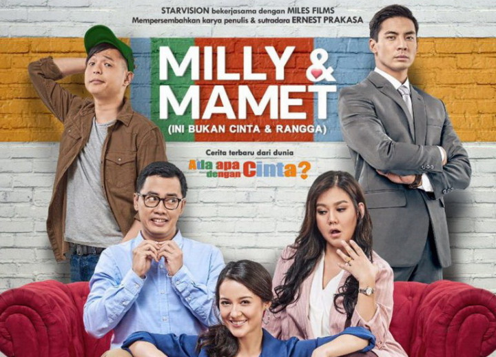 Dua Hari Tayang, Milly & Mamet Raup Penjualan 222 Ribu Tiket