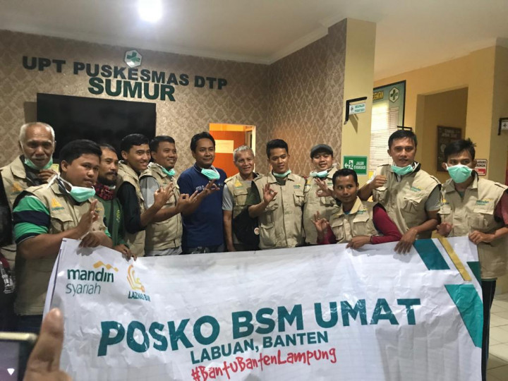 Mandiri Syariah Terjunkan Pasukan Tanggap Bencana