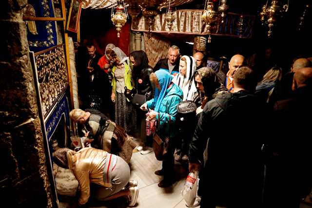 'Benteng' Kelahiran Yesus di Tengah Perang Palesina