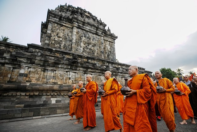 Kawasan Candi Mendut Selesai Ditata