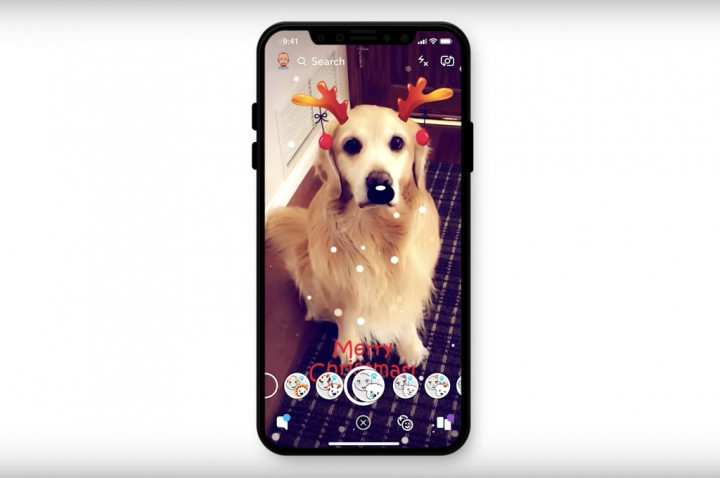 Snapchat Tambahkan Lensa untuk Anjing