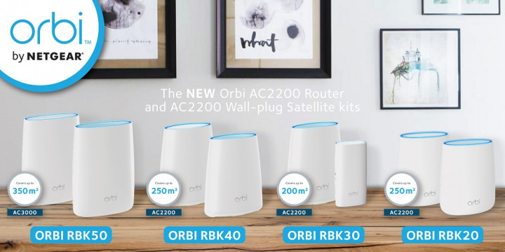 Netgear Orbi WiFi System  Tipe Terbaru, Performa Tinggi, Harga Lebih Terjangkau