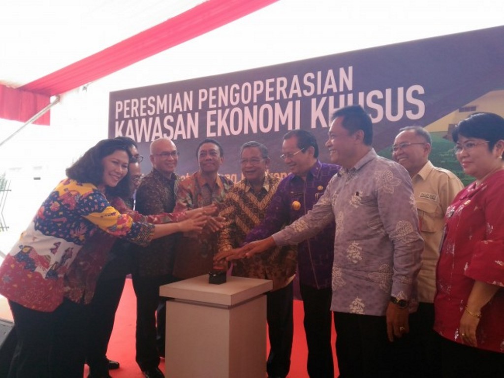 Peresmian Kawasan Ekonomi Khusus di Palu (Medcom.id/Ilham Wibowo)