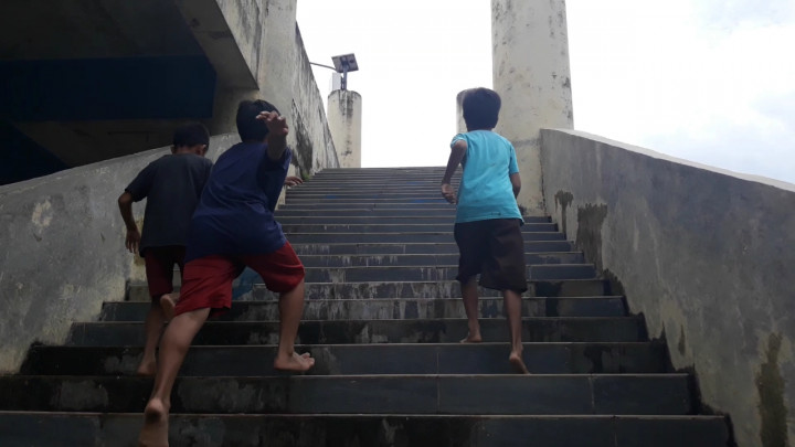 Mengintip Selter Tsunami Pandeglang yang Telantar Dikorupsi
