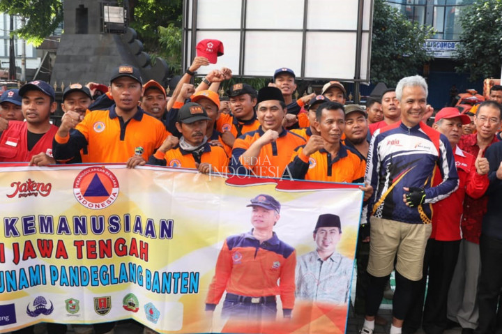 Pemprov Jateng Kirim Relawan ke Banten dan Lampung