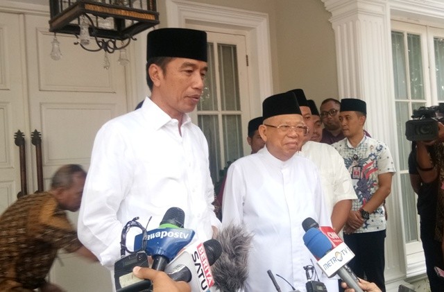 Maruf Can Boost My Electability: Jokowi