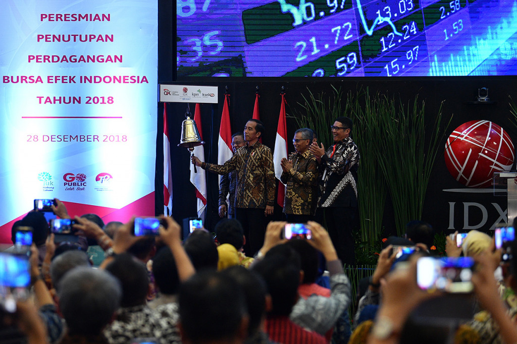 Jokowi Bangga IHSG Jadi Terbaik Kedua di Dunia