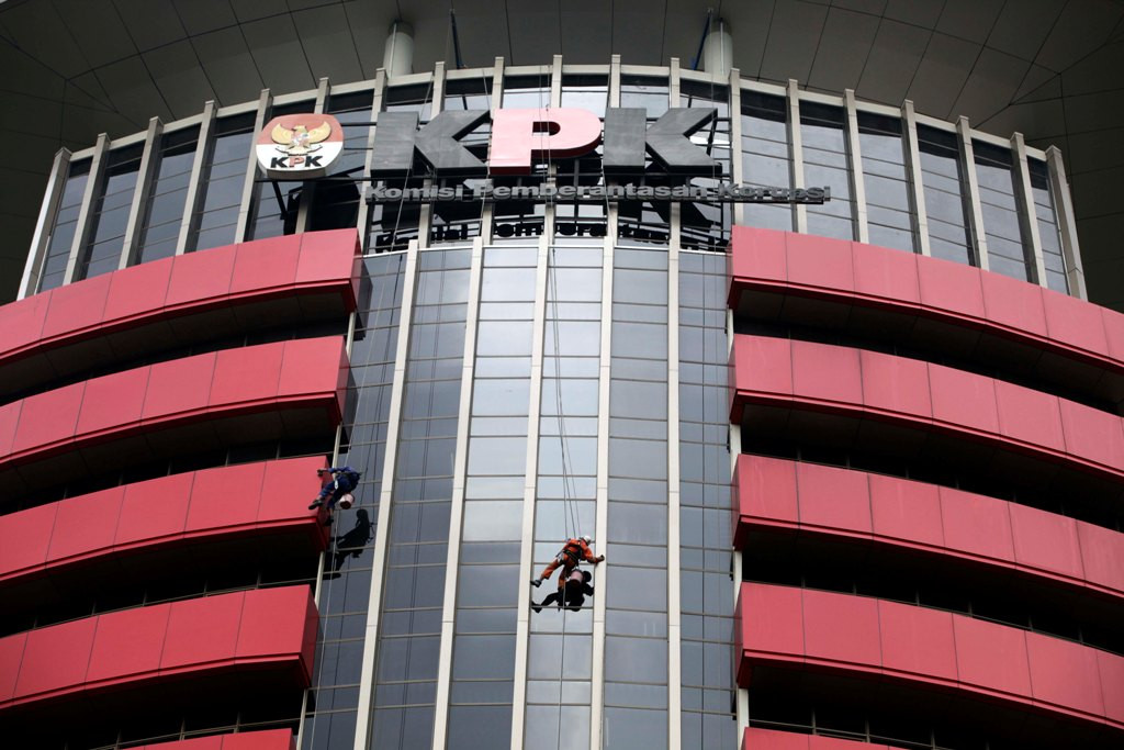 Gedung Merah Putih KPK. (MI/Rommy Pujianto)