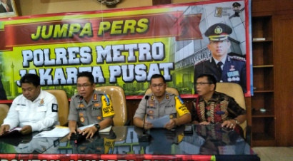 Ada 2.241 Kasus Kriminal di Jakpus Sepanjang 2018