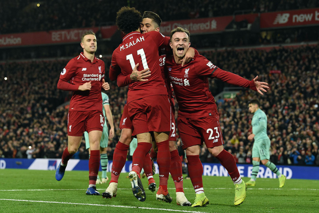 Liverpool Gilas Arsenal 5-1