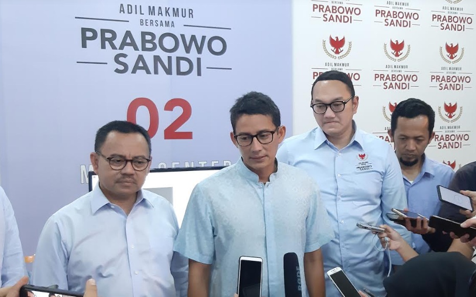 Sandi Sudah Keluarkan Rp39,5 Miliar untuk Kampanye